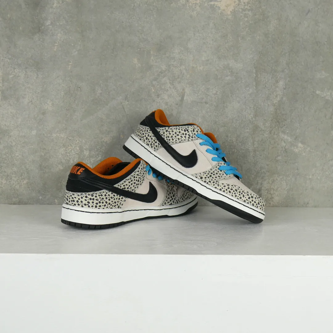 Nike SB Dunk Low Youth Safari "Olympics" (Black, Monarch, Summit White, Chlorine Blue)