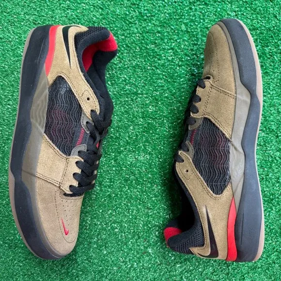 Nike SB Ishod Wair Low Mens Casual Shoes Green DC7232-300 VNDS Sz 7.5