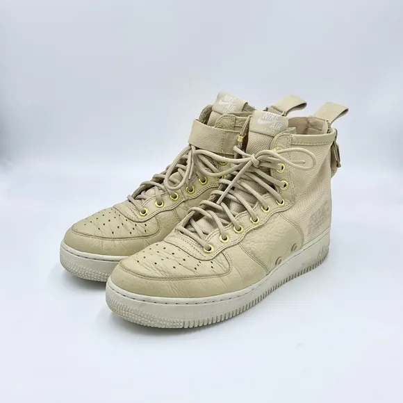 Nike SF Air Force 1 Mid Mushroom 917753-200 Urban Utility Sneaker Men’s 8