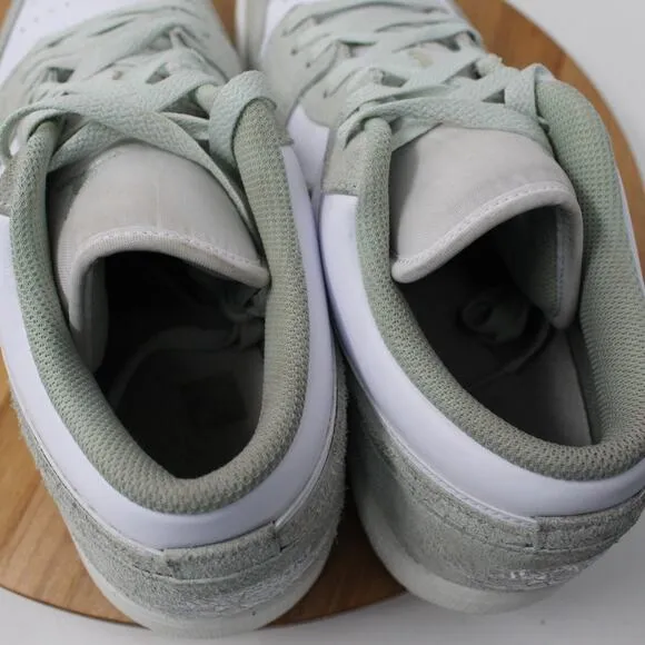 Nike Shoes Mens 11 Air Jordan 1 Low SE Seafoam Sneakers White Green Streetwear
