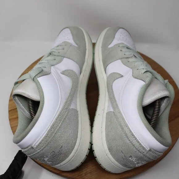 Nike Shoes Mens 11 Air Jordan 1 Low SE Seafoam Sneakers White Green Streetwear