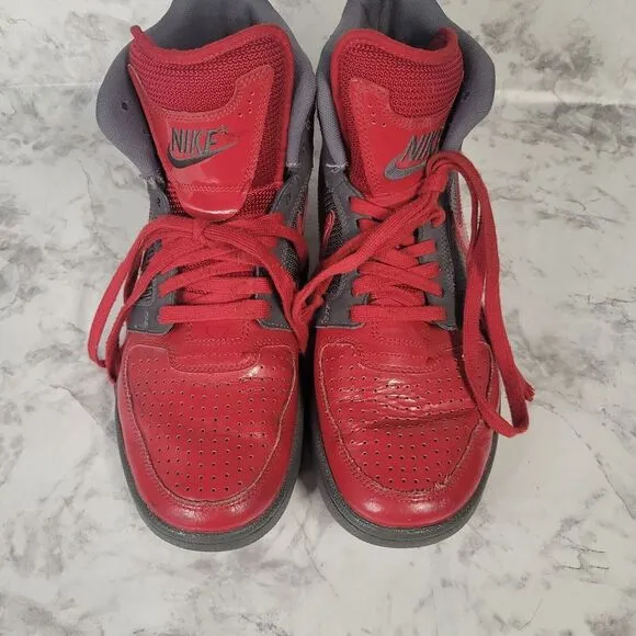 Nike Shoes Nike Trainer Clean Sweep‎ Gloss Red Cement Gray Mens Size 11.5