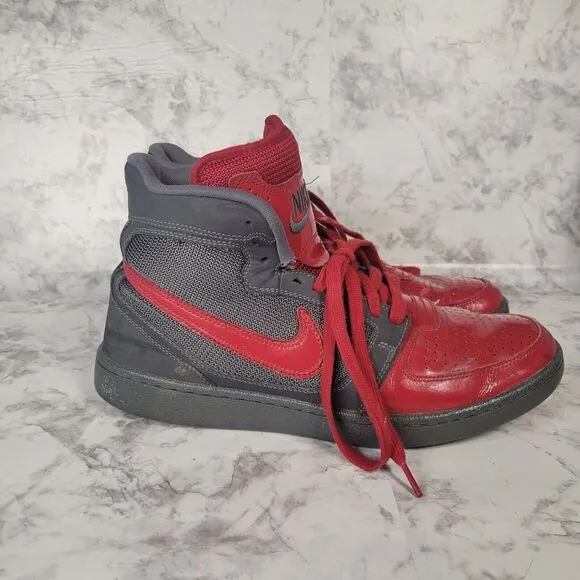 Nike Shoes Nike Trainer Clean Sweep‎ Gloss Red Cement Gray Mens Size 11.5