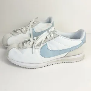 Nike Shoes Womens 8 Cortez Sneakers White Light Armory Blue DZ2795-100 EU 39