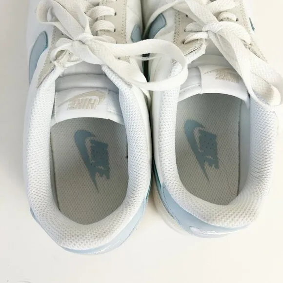 Nike Shoes Womens 8 Cortez Sneakers White Light Armory Blue DZ2795-100 EU 39