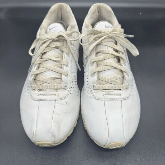 Nike Shox Deliver White Size 6.5Y Womens SZ 8 Running Shoes Sneakers 318130-111