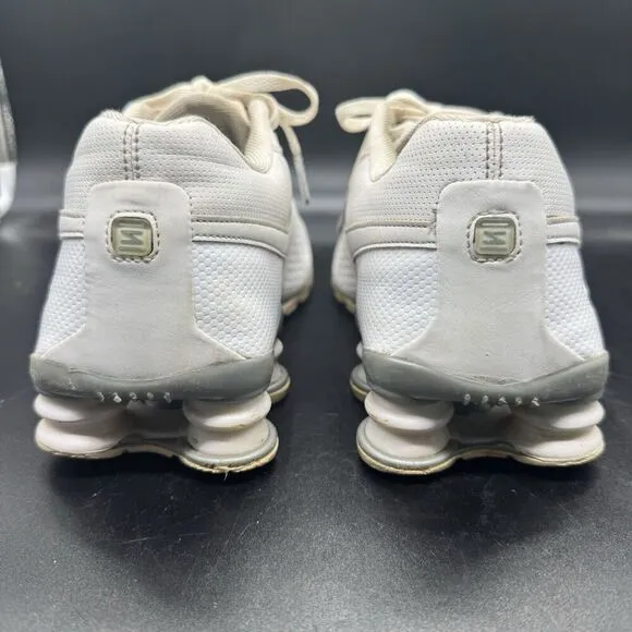 Nike Shox Deliver White Size 6.5Y Womens SZ 8 Running Shoes Sneakers 318130-111