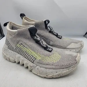 Nike Space Hippie 02 Low Mens 10.5 Sneakers Shoes Gray Volt CQ3988-002