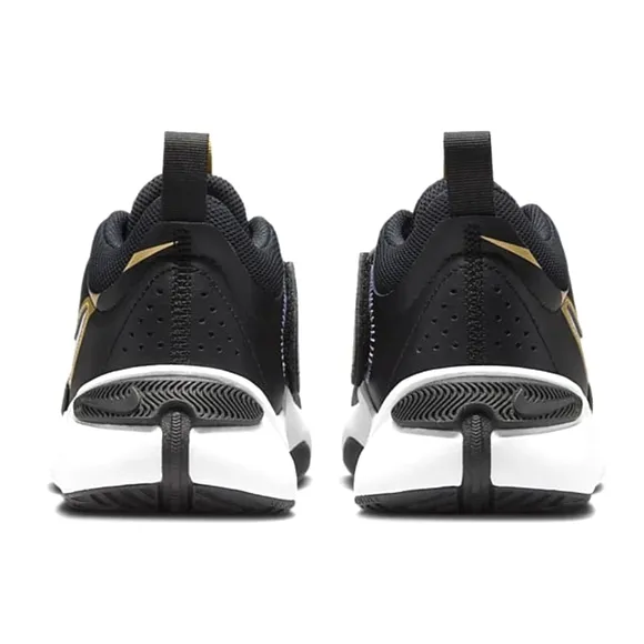 Nike Team Hustle D 11 Size 5Y Black/White/Gold