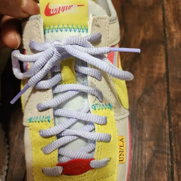 Nike Union LA x Cortez SP Lemon Frost Mens 9 Shoes - DR1413-100