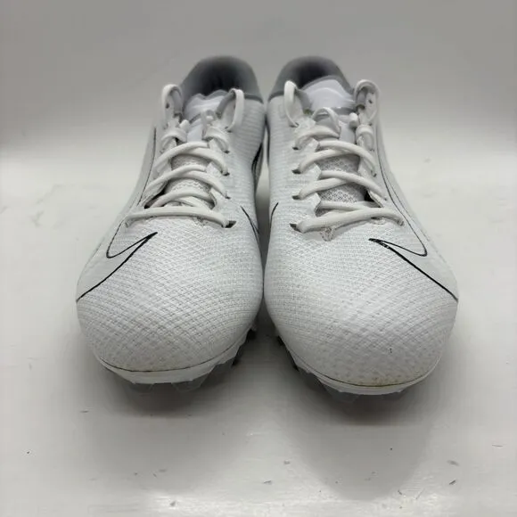 Nike Vapor Edge Team White Wolf Gray CZ2606-100 Men’s Size 13 Cleats Shoes