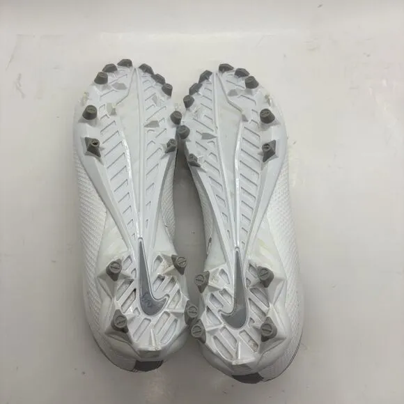 Nike Vapor Edge Team White Wolf Gray CZ2606-100 Men’s Size 13 Cleats Shoes