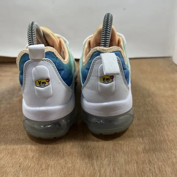 Nike Vapormax Plus Women's Size 6.5 Shoes White Light Menta AO4550-100