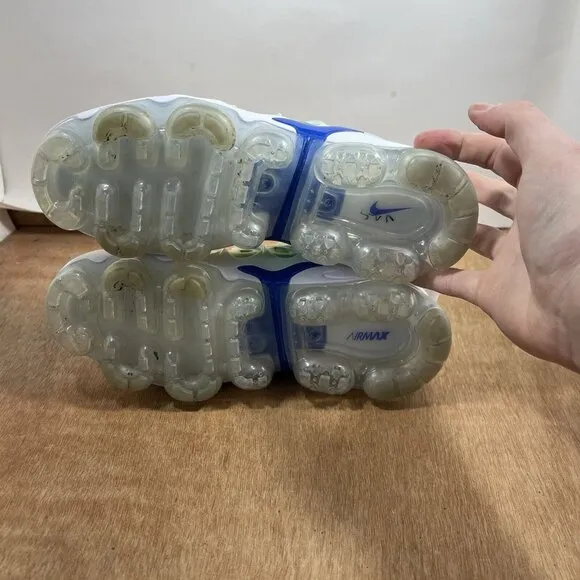 Nike Vapormax Plus Women's Size 6.5 Shoes White Light Menta AO4550-100