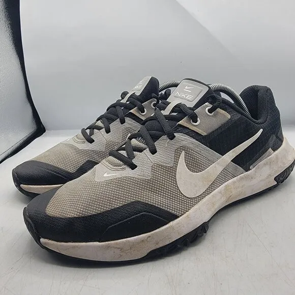 Nike Varsity Compete TR 3 Mens 10 Light Smoke Grey Black White Shoes CJ0813-003