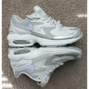 Nike Women's Air Max 2 Light SEVast Gray purple Agate 9.5