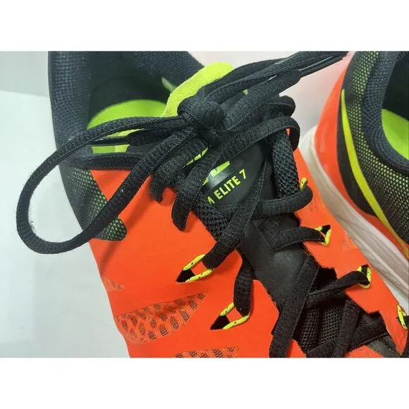 Nike Zoom Elite 7 Running Shoes Mens Sz 14 Orange Athletic Sneaker Neutral Ride‎