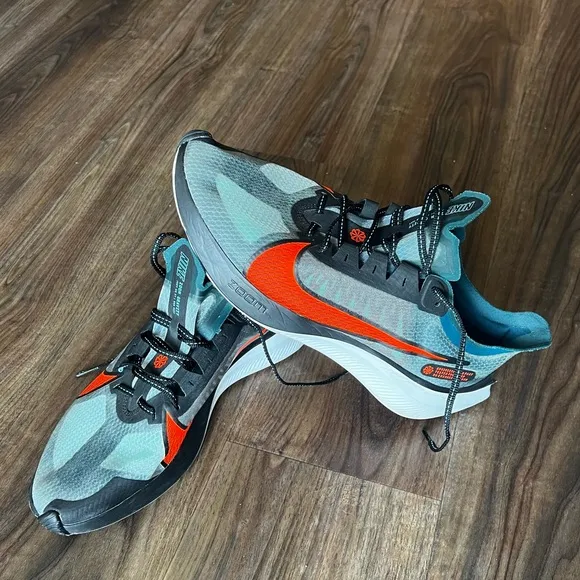 Nike Zoom Gravity Mens BQ3202-300 Midnight Turquoise Running Shoes Size 11