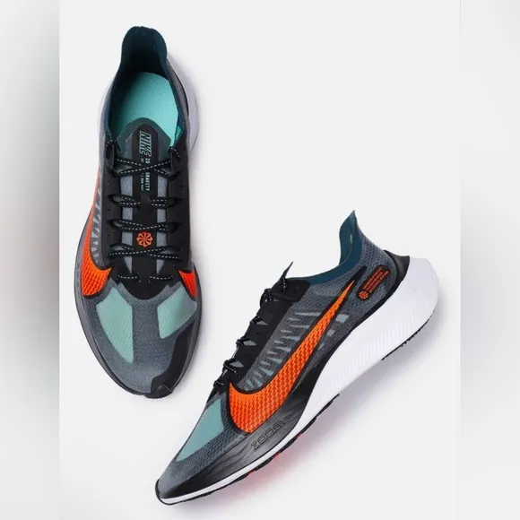 Nike Zoom Gravity Mens BQ3202-300 Midnight Turquoise Running Shoes Size 11