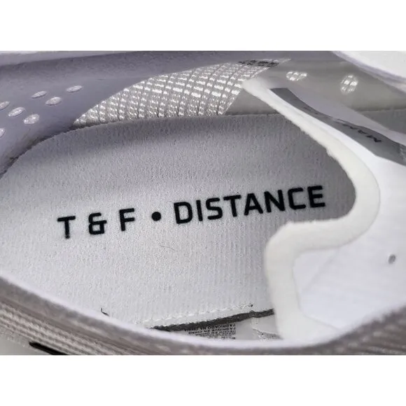 Nike Zoom Mamba 6 White Distance Track With Spikes DR2733-100 Size 10.5