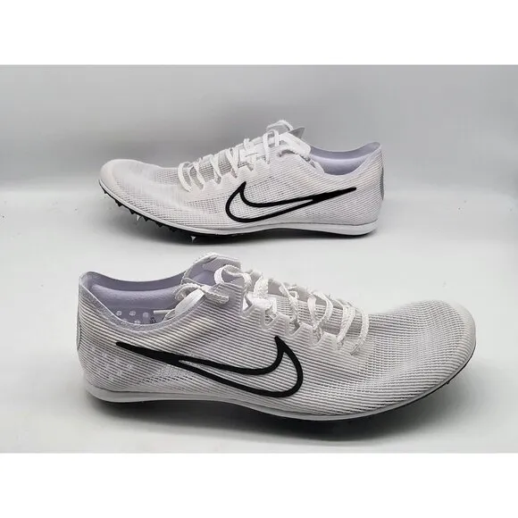 Nike Zoom Mamba 6 White Distance Track With Spikes DR2733-100 Size 10.5
