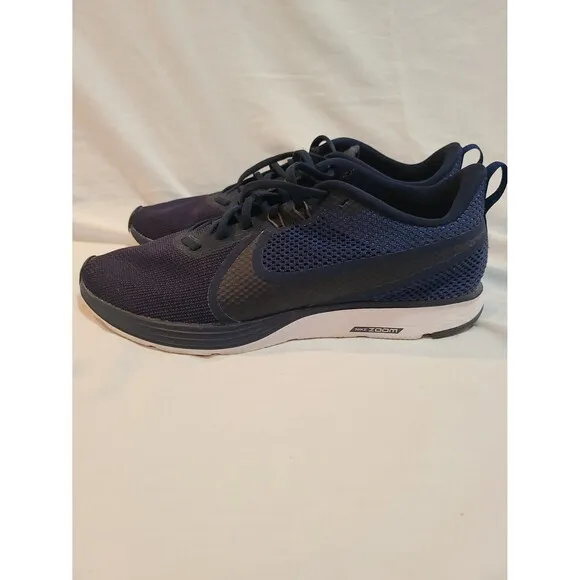 Nike Zoom Men's Running Shoes Size 9.5 Navy Blue