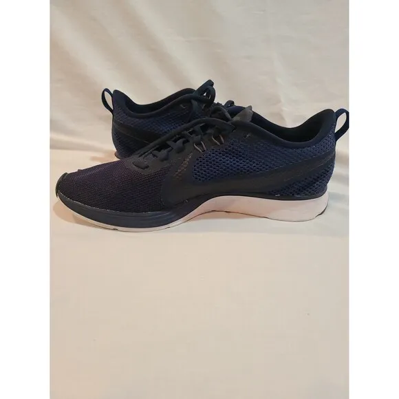 Nike Zoom Men's Running Shoes Size 9.5 Navy Blue