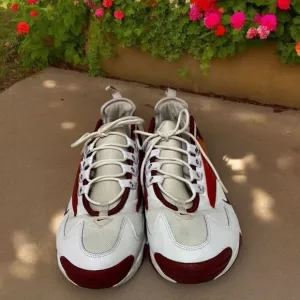 Nike Zoom Men's Shoes 2K A00269-103 White Red Light Orewood Size 11
