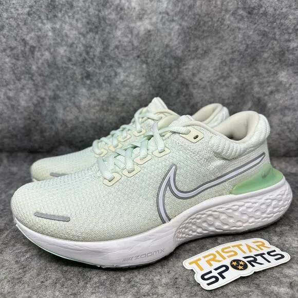 Nike ZoomX Invincible Run FK 2 Running Shoes Womens Sz 8 Barely Green DC9993-301