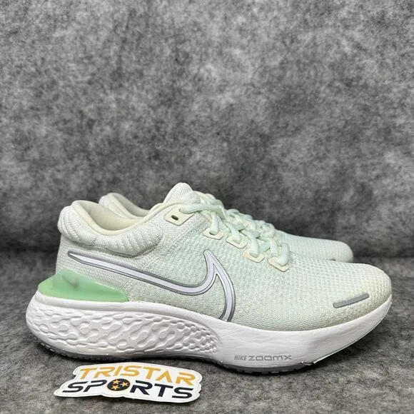 Nike ZoomX Invincible Run FK 2 Running Shoes Womens Sz 8 Barely Green DC9993-301