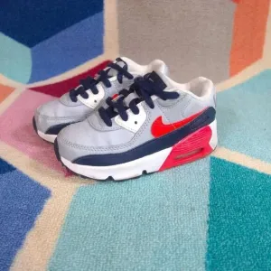 Nike Air Max 90 LTR Baby/Toddler Shoes (Light Smoke Grey/Dark Obsidian/Phantom/B