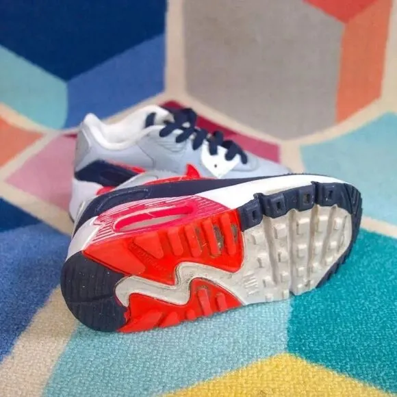Nike Air Max 90 LTR Baby/Toddler Shoes (Light Smoke Grey/Dark Obsidian/Phantom/B