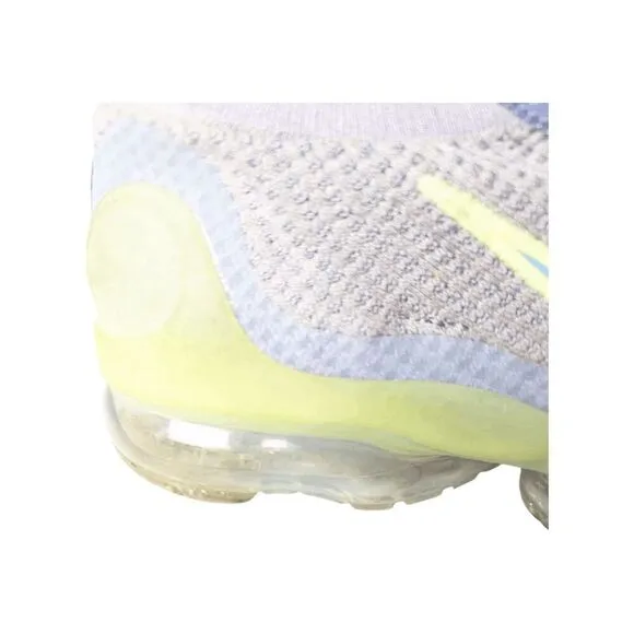NIKE Air VaporMax 2021 FK &quot;Grey Light Liquid Lime&quot; Running Shoes Size 10