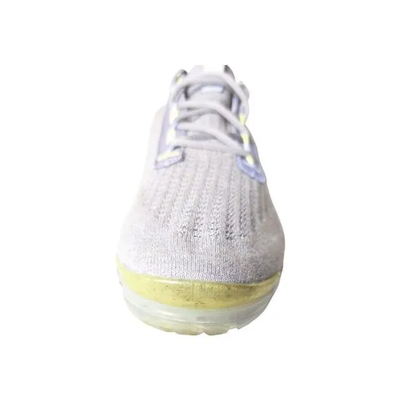 NIKE Air VaporMax 2021 FK &quot;Grey Light Liquid Lime&quot; Running Shoes Size 10