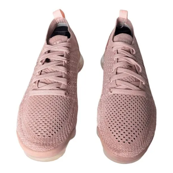 NIKE Air VaporMax Flyknit 3 &quot;Rust Pink&quot; Running Shoes Size 8