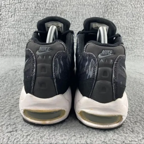 NIKE AIR MAX 95 Premium PRM Tape Shoes Mens 7.5 Camo Black Running Sneaker Laces