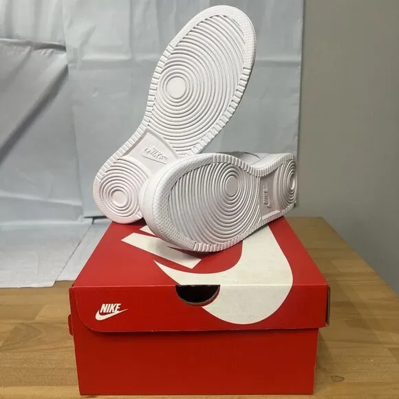Nike Ebernon Low AQ1779-100 Sneaker Women's 11 White Leather Casual Shoes BBS129