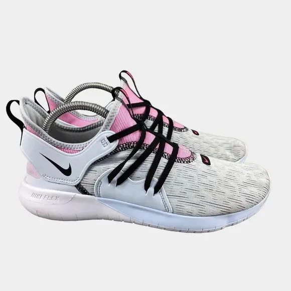 NIKE FLEX CONTACT‎ 3 Running Shoes Women's 10 Lightweight Sneakers Slip On Laces