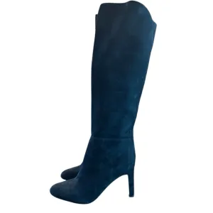 Nine West  Sancha Suede Knee High  Stiletto Heel Dress  Boots NEW Size 9