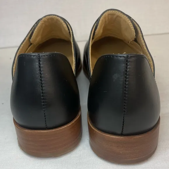 Nisolo‎ Emma d'Orsay Loafer (Women) Anthropology Black Leather 8.5 M, G 130