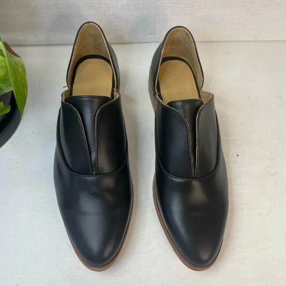 Nisolo‎ Emma d'Orsay Loafer (Women) Anthropology Black Leather 8.5 M, G 130