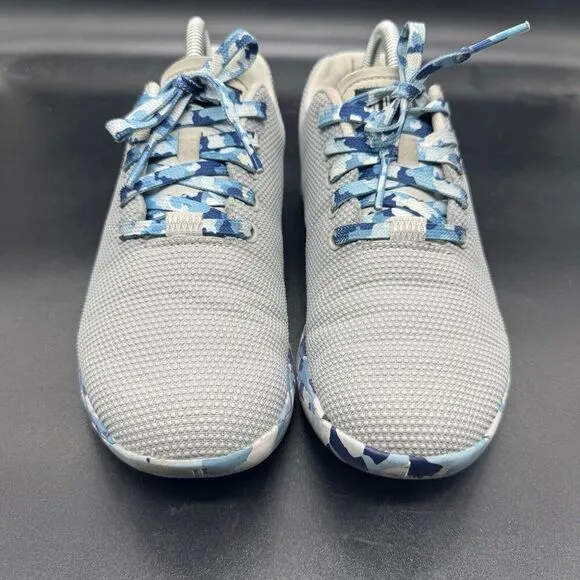 Nobull Blue Camo Outwork Trainer Shoes Men’s Size 7 Women’s 8.5 SuperFabric EUC