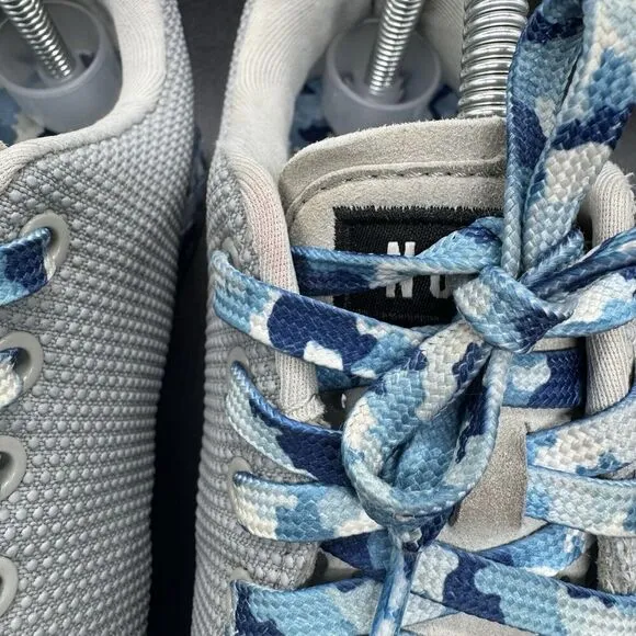 Nobull Blue Camo Outwork Trainer Shoes Men’s Size 7 Women’s 8.5 SuperFabric EUC