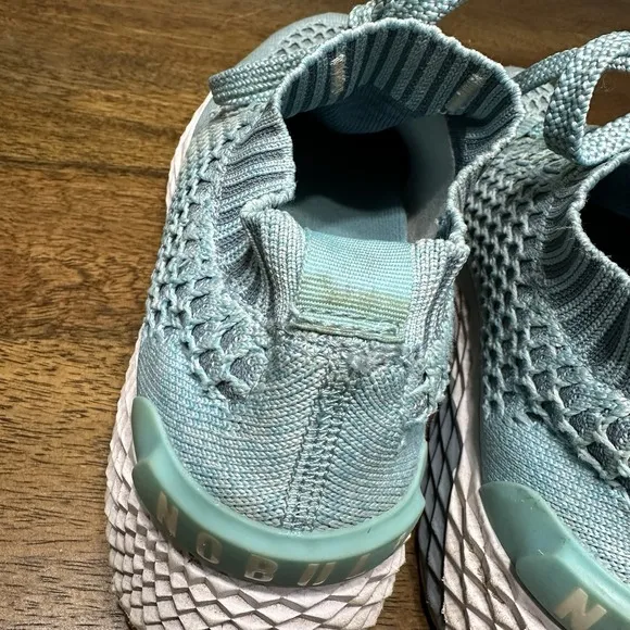 Nobull Knit Runner Running Shoes Sneakers Bright Blue Women's 8 Gum Sole