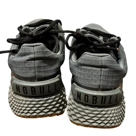 NOBULL Running Shoes Sneakers Unisex Mens 8 Womens 9.5 Gray