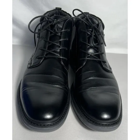 Nunn Bush Boots Chase Plain Toe Black Men’s Size 9.5 Chukka