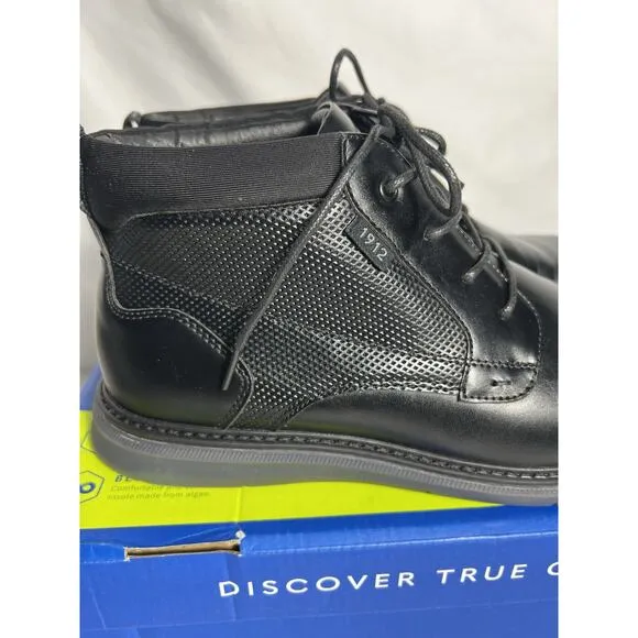 Nunn Bush Boots Chase Plain Toe Black Men’s Size 9.5 Chukka