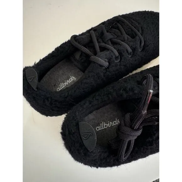 NWB Allbirds Wool Runner Fluff Natural Black Shoes Lightweight Sneakers Men’s 10