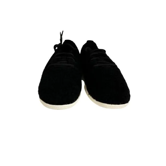 NWB Allbirds Wool Runner Fluff Natural Black Shoes Lightweight Sneakers Men’s 10