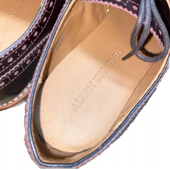 NWOB Allen Edmonds Hendrix Wingtip Oxford Shoes Sz Men’s 8D